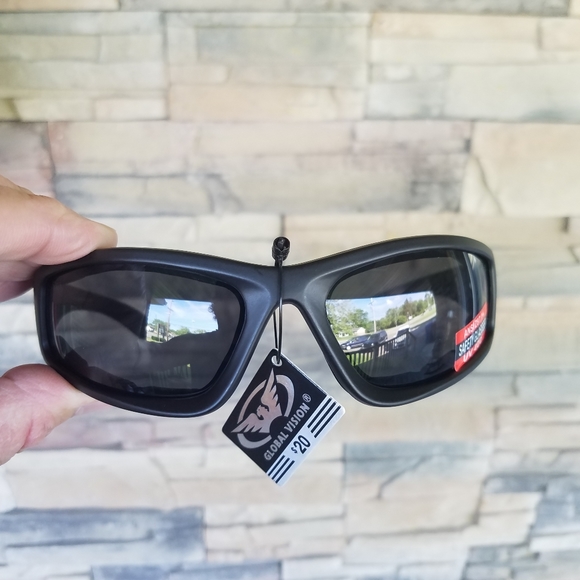 Size Large Bigger Head Motorcycle Sunglasses - Picture 3 of 13